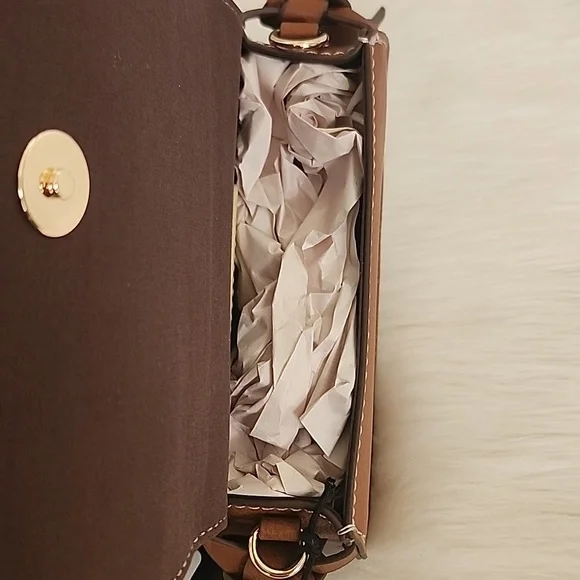 Rachel Zoe 3 Way Edessi Crossbody and Belt Bag in Brown NWT - Picture 7 of 9